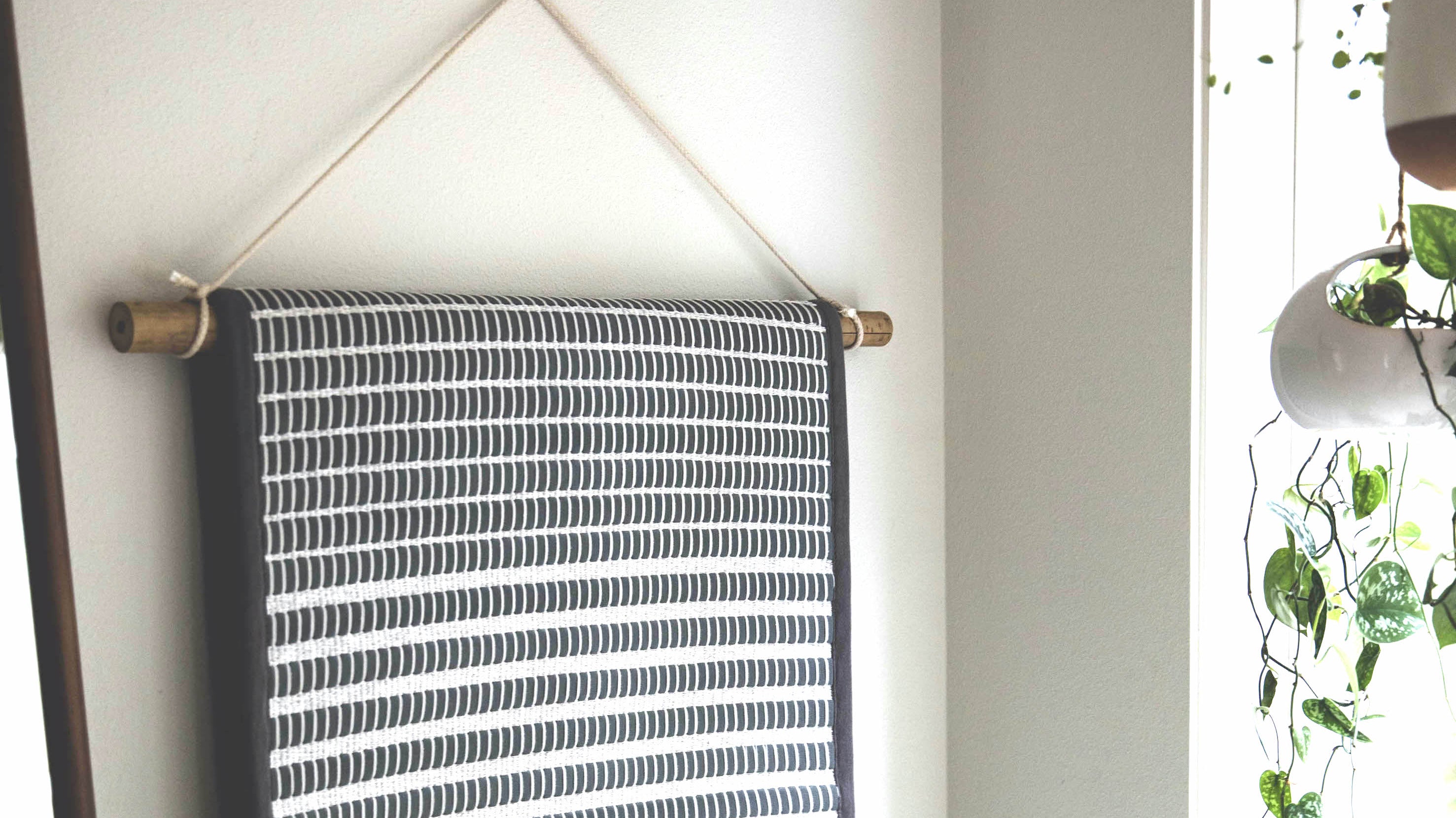 ritual rug diy wall hanger