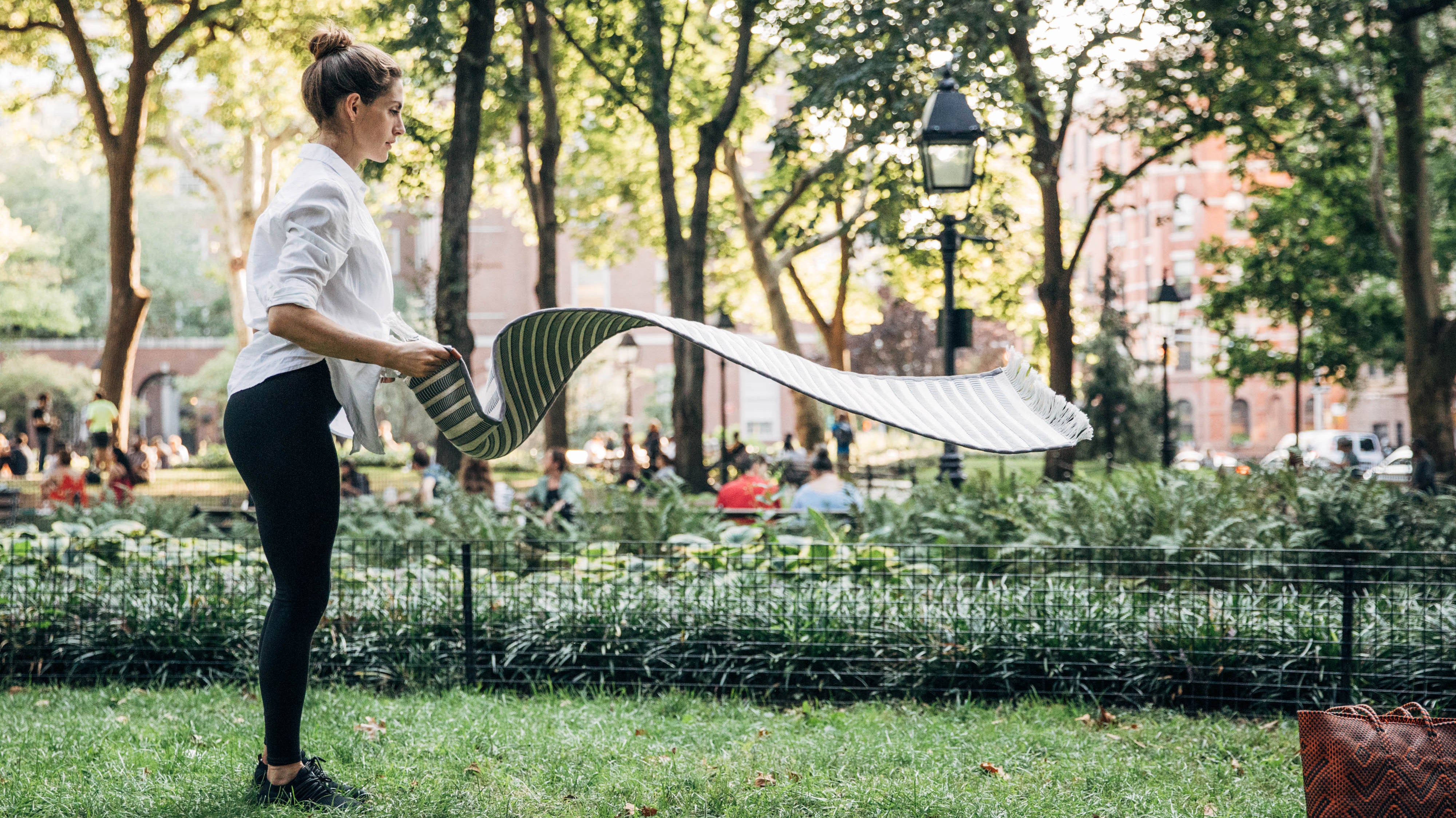 The Magic of Practicing Yoga Outside, on The Ritual Rug