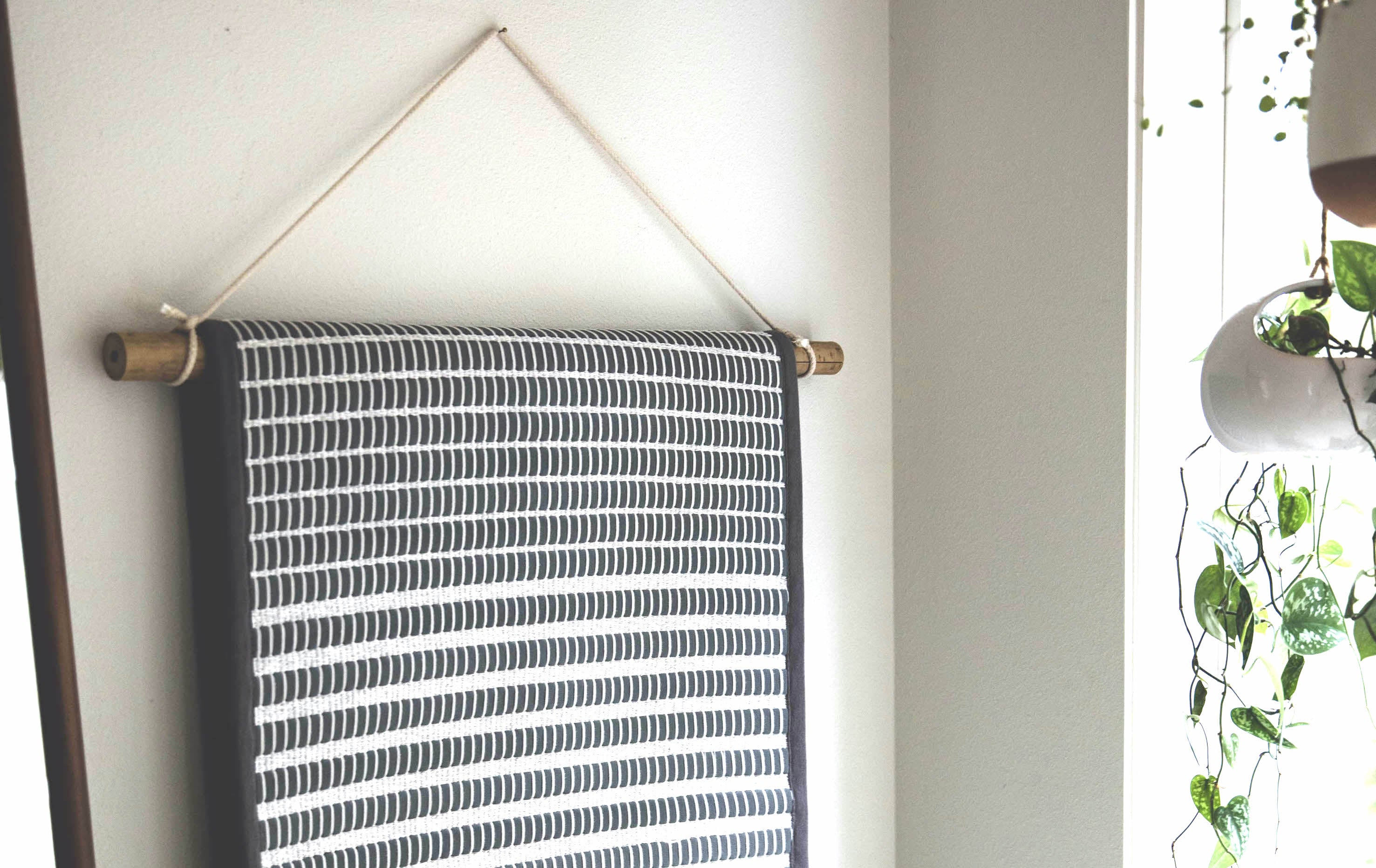 ritual rug diy wall hanger